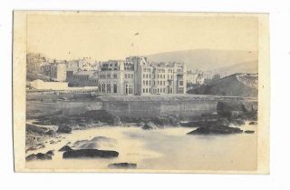 Britton & Sons Of Barnstaple; Unidentified View Of A Large Hotel (?) By The Sea