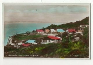 Gurnard Bay Cowes Isle Of Wight Vintage Rp Postcard 318c