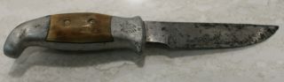 Rare Vintage R.  H.  Ruana M Bonner Montana Knife