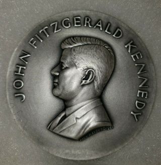 Vintage Silver John F.  Kennedy Jfk Inauguration Medal Coin 1961 Medallic Art