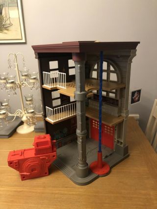 Vintage Kenner The Real Ghostbusters Firehouse Hq Complete 1984,  Spare Stickers