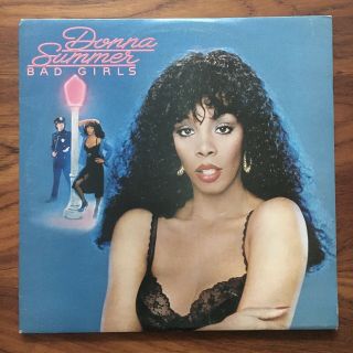 Donna Summer Bad Girls Casablanca Inners Cald 5007 Uk Vinyl 2 X Lp Disco Ex
