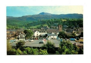 Wales - Dolgellau,  General View - Vintage Postcard