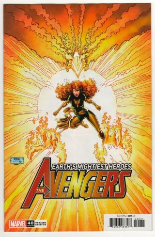 Avengers 40 1:50 Arthur Adams Hidden Gem Variant Cover Marvel Comics