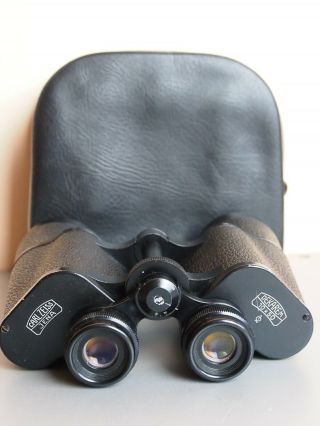 Vintage Binoculars Carl Zeiss Jena Dekarem 10x50 4666319