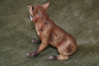 Antique Porcelain Figurine Red Fox 3