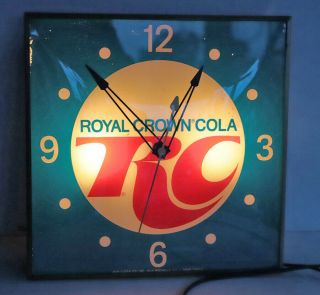 Vintage All Pam Rc Clock Royal Crown