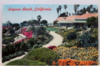 California Ca Laguna Beach Victor Hugo Inn Postcard Old Vintage Card View Post