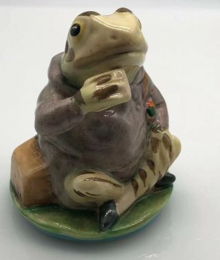 Royal Albert Mr.  Jeremy Fisher Beatrix Potter Figurine Doulton 1950