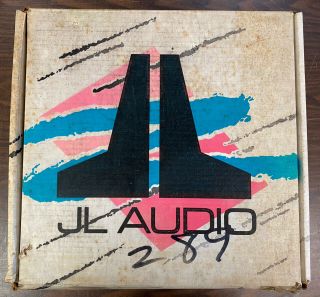 Vintage Jl Audio 12w6 Needs Refoamed