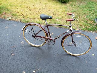 Vintage Raleigh Colt 3 Speed Bicycle Vintage Bike.