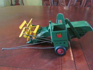 Vintage Slik Toys 1/16 Oliver Pull Type Grain Master Combine -