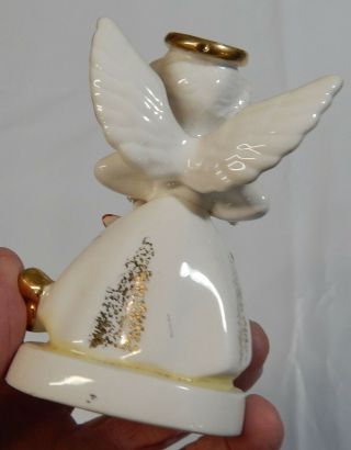 Vintage Napco Ceramic December Angel A 1372 3