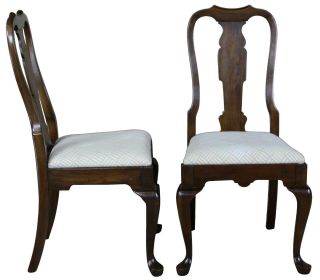 4 Vintage Pennsylvania House Traditional Queen Anne Cherry Dining Chairs 11 - 3109 2