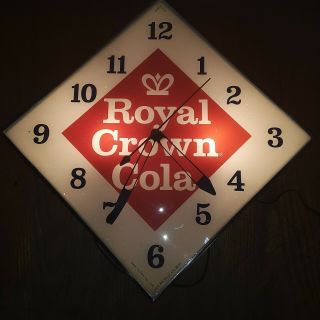 Vintage Pam Bubble Clock Royal Crown Cola 1963