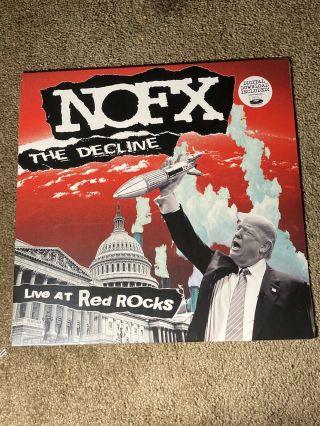 Nofx The Decline Live At Red Rocks Vinyl Lp Fat Wreck Chords Mike Punk