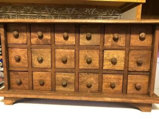 18 Drawer Apothecary Chest / Cabinet