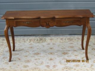 Ethan Allen Country French Sofa Console Table 23 - 9301