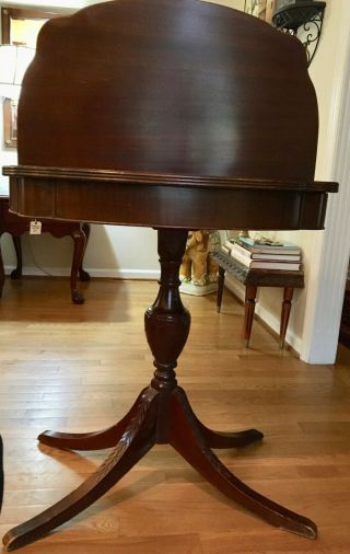 Antique Mahogany Swivel - Top Game Table