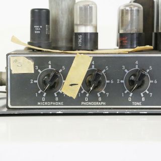 1950s Bamco 14A Vintage Tube Amplifier Microphone Preamp Rack Mount Mic Pre 2 3