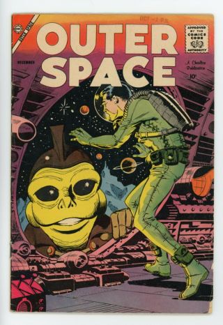 Outer Space 20 Charlton 1958 - Steve Ditko & Dick Giordano Art - Vg -