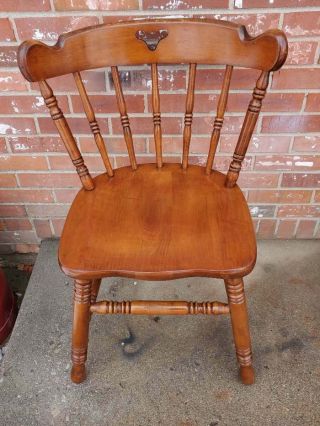 Tell City Hard Rock Maple Dining Chair Colonial Style Andover Finish 4
