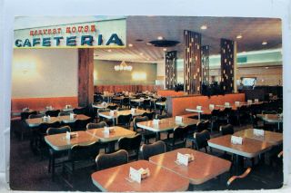 Florida Fl St Petersburg Harvest House Cafeterias Postcard Old Vintage Card View