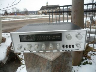 Rare Vintage Pioneer Sx - 700t Silver Stereo Receiver Vgc 1969 Japan