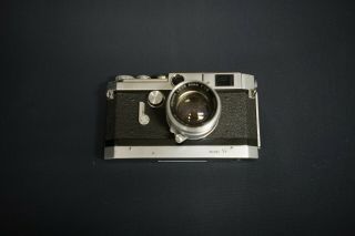 Vintage Canon Vt 35mm Rangefinder Film Camera,  50mm F1.  8 Lens