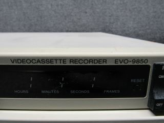 Vintage Sony EVO - 9850 High - End Professional Video Editor Hi8 Recorder 2
