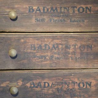 Badminton Boot & Shoe Lace Cabinet c.  1900 3