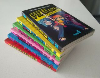 Scott Pilgrim Graphic Novels 1 Through 6 (complete Series By Bryan Lee O 
