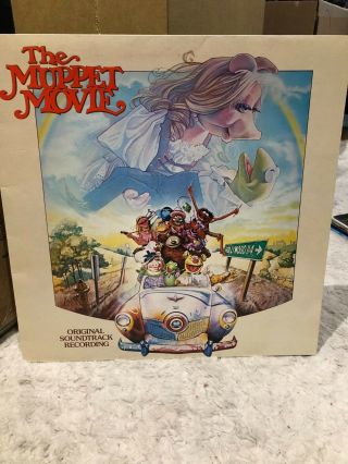 The Muppet Movie Rare Soundtrack Album Gatefold Vinyl Lp Record 1979