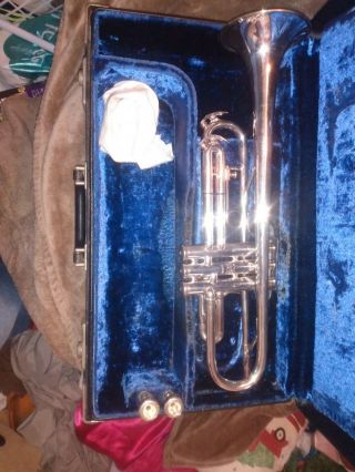Vintage King Sliver Flair Trumpet