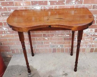 Vintage Kidney Vanity Dressing Table With 1 Drawer Stool In Separate Listi