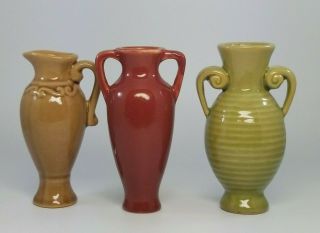 Set Of 3 Ceramic Mini Vases 3