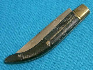 Rare Antique Horn Navaja Folding Dirk Daggersurvival Knife Knives Vintage Pocket