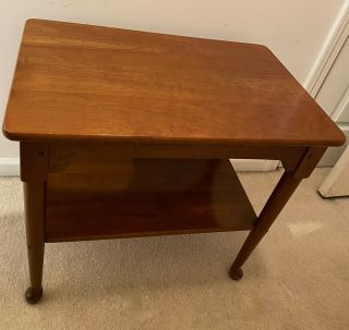 Stickley Cherry End Table Manufactured In 1979
