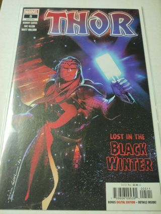 Thor 5 (2020) Donny Cates 1st Black Winter 1st Print - Nm/m