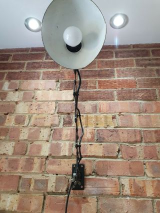 Vintage Kaiser Idell 6614 industrial scissor wall lamp - Bauhaus design 3