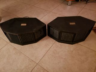 Pair Janszen Electrostatic Model 1 - 30 Vintage Loudspeakers 130 Speakers