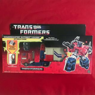 Transformers G1 Vintage 1988 - Powermaster Optimus Prime - Fully Complete