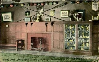 1911 Providence,  Ri Trophy Room,  Brown Union,  Brown University Rhode Island Vintage