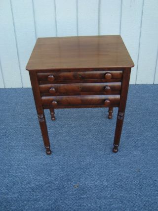 61513 Antique Empire Lamp Table Nightstand Stand