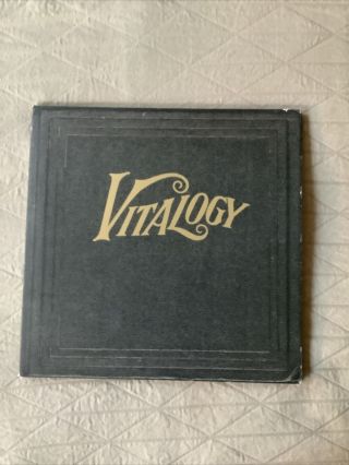 Pearl Jam Vitalogy Lp 1st 1994 Epic E 66900 Gatefold W Booklet Nm