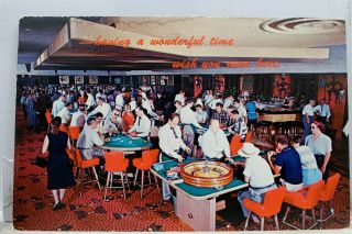Nevada Nv Las Vegas Gambling Casino Postcard Old Vintage Card View Standard Post