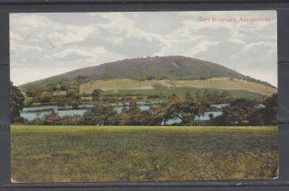 Vintage Postcard Deri Mountain,  Abergavenny.  Pmk Abergavenny 1912