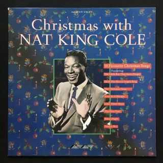 Nat King Cole Christmas With Stylus Smr 868 Uk 1988 Vinyl Lp Jazz