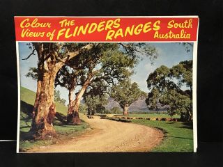 Vintage Postcard Folder Views Of The Flinders Ranges South Australia,  Pitt Card