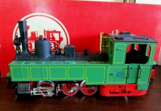 Vintage Lgb (lehmann) Green Swiss Steam Locomotive 2073d W/ Box